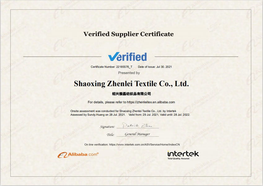 Κίνα Shaoxing Zhenlei Textile Co., Ltd. Εταιρικό Προφίλ