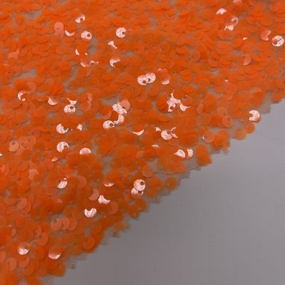 Patterns Sequins Embroidery Fabric Work Material Cloth M13-046